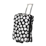 International Traveller DOTS Shiny Print Polycarbonate 21 Wheeled Carry-On