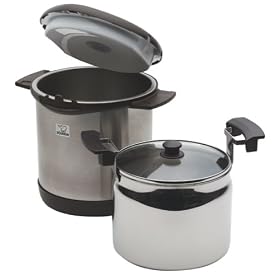 Zojirushi SNAE-B45 4.77 Quart Stainless Thermal Cooking Pot