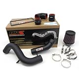 00-05 Mitsubishi Eclipse V6 HPS Cold Air Intake System Kit Wrinkle Black by HPS