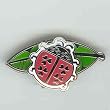 Golf Ball Marker Magnetic Lady Bug on a Leaf