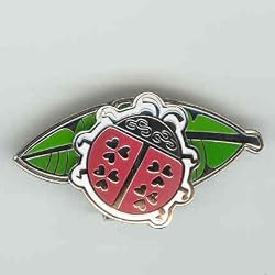 Golf Ball Marker Magnetic Lady Bug on a Leaf