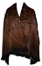 Extra 40% Off Super Soft Baby Alpaca Wool Reversible Shawl Wrap Cape Wine and Gold Color