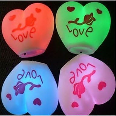 I Love You Design Colorful LED Night Light