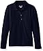 The Children's Place girls Long Sleeve Pique School Uniform Polo Shirt, Tidal Single, Large US