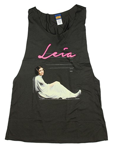 Star Wars Juniors Vintage Leia Glamour Tie BackTank Top