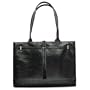 BUXTON - Kelly Bag Business Case, Genuine Leather, 17 x 6 x 12, Black