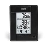 Oregon Scientific RMR383HGA/BLRBK Thermo Hygro Rf Clock