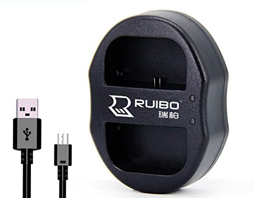 Dual Slot Charger for Canon NB-11L NB-13L Batteries A2600, A2500, A2300, SX410, G7X, G5X, G9X, SX720, HS Camera Battery Docking Station