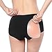 Burvogue Women's Sillicone Padded Enhancer Panties Butt Lifter Hip Seamless Panty