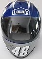 Jimmie Johnson #48, Nascar Driver, Signed, Autographed, Lowes Logo Full Size Helmet, a COA and the Proof Photos of the Jimmie Signing Will Be Included