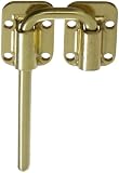National Hardware V800 Sliding Door Latch, Brass, 1-1/2-Inch