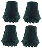 TM025 7/8 Rubber Walking Stick Ferrule - 4 Pack