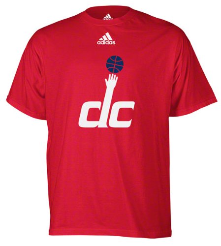 Adidas Washington Wizards New Logo T-Shirt Small