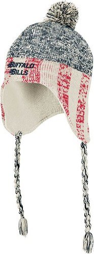 Buffalo Bills Reebok Heathered Tassel Pom Knit Hat