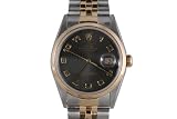 Rolex Mens 2 Tone Datejust Factory Jubilee Dial