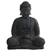 FREE SHIPPING - Black Stone Buddha Statue