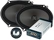 MB Quart Premium PVI268 6 x 8" 2-Way Component/Convertible Coaxial Speakers