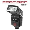 Precision Design DSLR300 Universal High Power Auto Flash with Zoom/Bounce/Swivel Head for Digital SLR Cameras