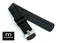 18mm MODENA Panerai style Italian Rubber watch band