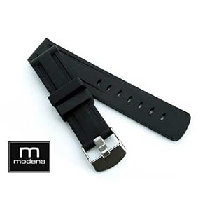 41BRpqxdXUL. SL500 AA300  24mm MODENA Panerai style Italian Rubber watch band