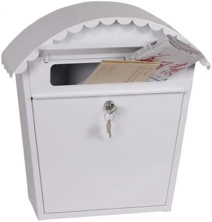 Safewell CLASICO 16028W Key Locking Front-Loading Mail Box by SAFEWELL