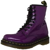 Dr. Martens Patent 1460 Purple Lace Ups Boots 11821512 4 UK