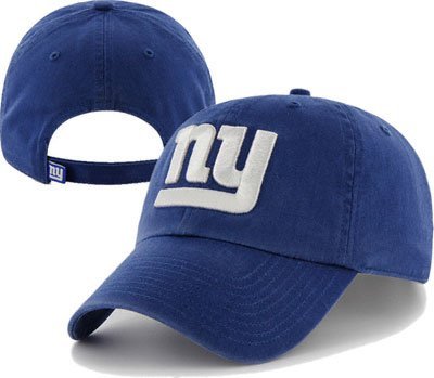 NFL New York Giants Clean Up Adjustable Hat, Royal, One Size Fits All Fits All at Amazon.com