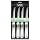 Ginsu Kotta Open Stock Series 4-Piece Japanese 420J2 Stainless Steel Steak Knife Set with Limited Lifetime Warranty