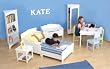 KidKraft Nantucket White Toddler Bed