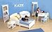 KidKraft Nantucket White Toddler Bed