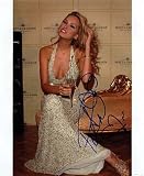 PETRA NEMCOVA 8x10 Runway/Print Model Photo Signed In-person