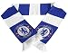 Chelsea Bar Scarf - Blue/White - One Size Only