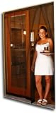 Bug Off Instant Screen Door 60 Width Fits doorways 59-61 - Opens in the center