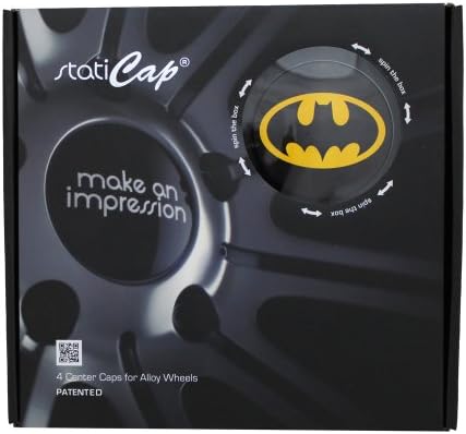 BMW Wheel Center Cap Hub Floating Self Leveling with Batman logo 68 mm