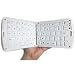 White QQ-Tech® Folding Foldable Wireless Bluetooth Keyboard for iPhone / iPad iPad2 /the new ipad/ ipad 3