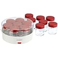 Severin 3519 Yaourti�re 7 pots 13 W blanc/rouge