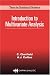 Books : Introduction to Multivariate Analysis (Texts in Statistical Science (Chapman & Hall/CRC))