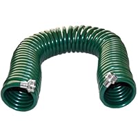 Plastair SpringHose PUWE650B94H-AMZ 50-Foot 3/8-Inch Coil Garden Hose - Green