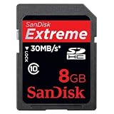 SANDISKSDSDX3-008G-A31Card,SDHC,8GB,Class10,ExtremeIII,30MB/Sec30MB/Sec