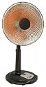Comfort Zone Oscillating Parabolic Dish Heater with Stand and Remote Control