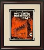 1924 Illinois vs. Michigan Historic Football Program Cover