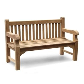Teak Classic Park Bench 1.5m Teak Classic Park Bench 1.5m
