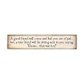 A Good Friend Plaque
