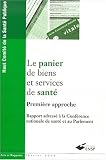 Le panier de biens et services de sant�