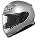 Shoei Metallic RF-1200 Street Racing Motorcycle Helmet - Light Silver / 2X-Large