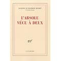 L'Absolu v�cu � deux