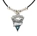 Philadelphia Eagles Leather Necklace w/Beads & Pewter Pendant - NFL Football Fan Shop Sports Team Merchandise
