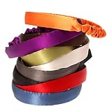 L.Erickson USA Narrow Derby Headwrap - 100% Silk Charmeuse
