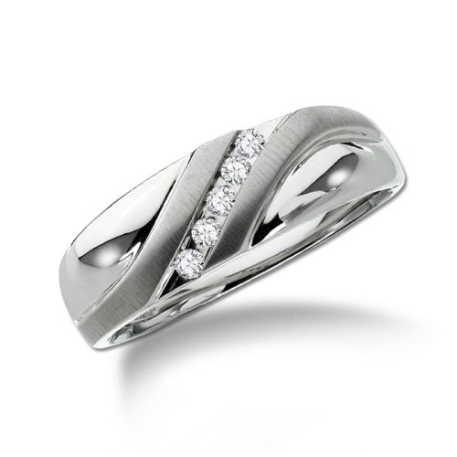 1/12 ct dtw Man's Diamond Band