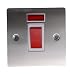 Igenix 2321sfs Double Pole Switch 45a Stainless Steel With N
